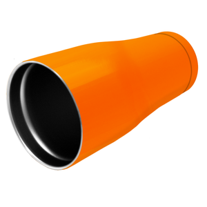 Orange Bright Gloss 27oz Curve Tumbler