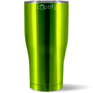 Cuptify 30 oz Curve Tumbler - Apple Green Candy