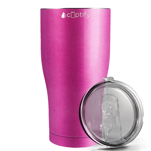 Pink Glitter 27oz Curve Tumbler