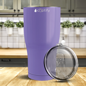 Lavender Gloss 27oz Curve Tumbler