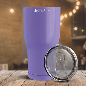 Lavender Gloss 27oz Curve Tumbler
