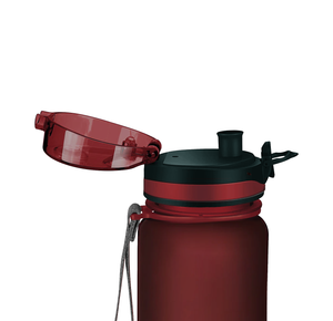 Personalized Maroon Frosted 32 oz Water Bottle