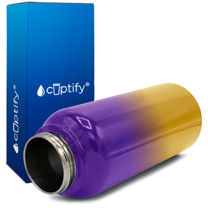 Minnesota Ombre 40oz Wide Mouth Water Bottle