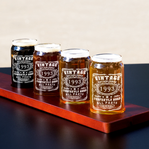 29th Birthday Gift Vintage Established 1993 5oz Glass Can