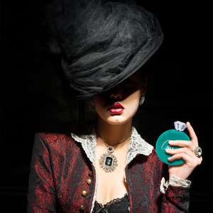 Personalized Aqua Blue Gloss 5oz Jewel Liquor Flask