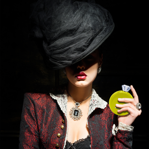 Yellow Gloss 5oz Jewel Liquor Flask