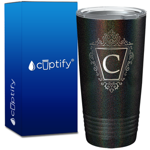 Personalized Classic Crest on 20oz Tumbler