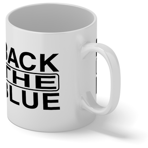 Back the Blue 11oz Ceramic Coffee Mug