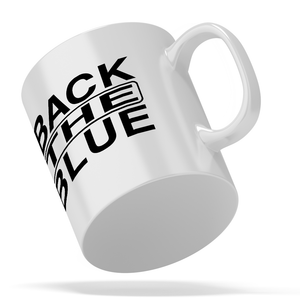Back the Blue 11oz Ceramic Coffee Mug