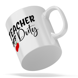 Teacher Off Duty 11oz Ceramic Coffee Mug
