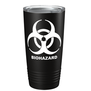 Biohazard on Stainless Steel Zombies Tumbler