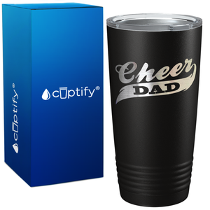 Cheer Dad on 20oz Tumbler