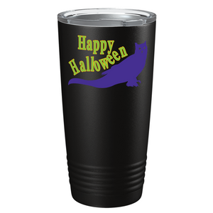 Happy Halloween on Stainless Steel Halloween Tumbler