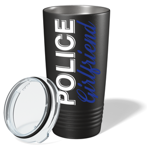Police Girlfriend 20oz Black Tumbler