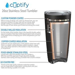 I'll Bring the Beer on Black 20oz Tumbler