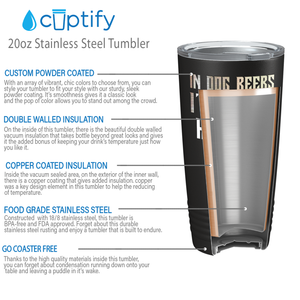 In Dog Beers I've only had One on Black 20oz Tumbler