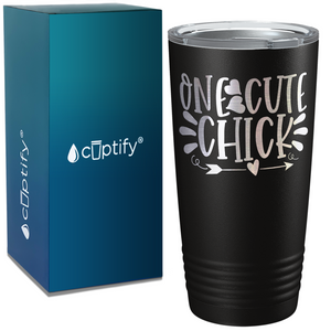 One Cute Chick on Easter 20oz Tumbler