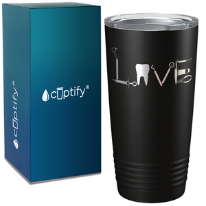 Dentist Love on Dentist 20oz Tumbler