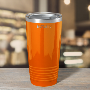 Orange Bright Gloss 20oz Tumbler