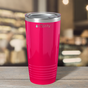 Pink Bright Gloss 20oz Tumbler