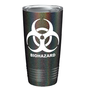 Biohazard on Stainless Steel Zombies Tumbler