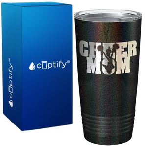 Cheer Mom Cheerleader Jump on 20oz Tumbler