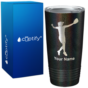 Softball Player on 20oz Tumbler