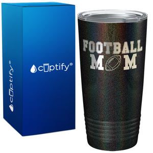 The Football Mom on 20oz Tumbler