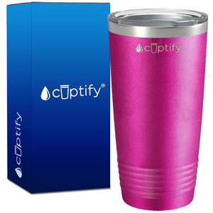 Pink Glitter 20oz Tumbler