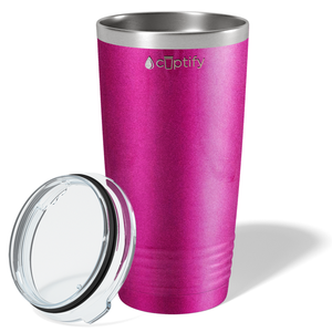 Pink Glitter 20oz Tumbler