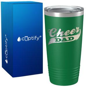 Cheer Dad on 20oz Tumbler