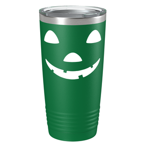 Jack o Lantern on Stainless Steel Halloween Tumbler