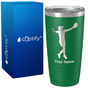Softball Player on 20oz Tumbler