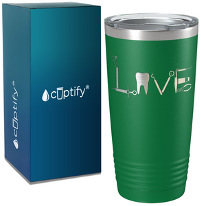 Dentist Love on Dentist 20oz Tumbler
