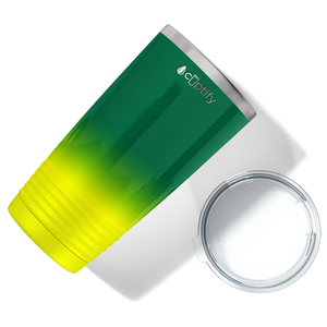 Green Yellow Ombre 20oz Tumbler