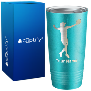 Softball Player on 20oz Tumbler
