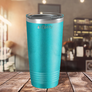 Seafoam Glitter 20oz Tumbler