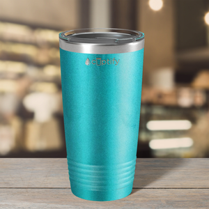 Seafoam Glitter 20oz Tumbler