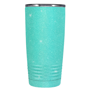 Seafoam Glitter 20oz Tumbler