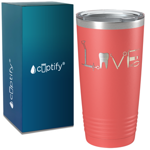 Dentist Love on Dentist 20oz Tumbler