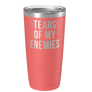 Tears of my Enemies on Guava 20 oz Stainless Steel Ringneck Tumbler