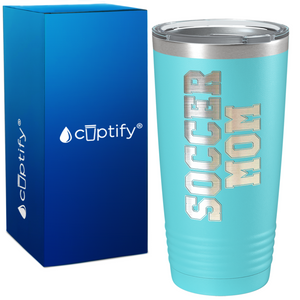 Soccer Mom on 20oz Tumbler