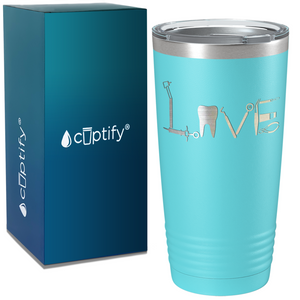 Dentist Love on Dentist 20oz Tumbler