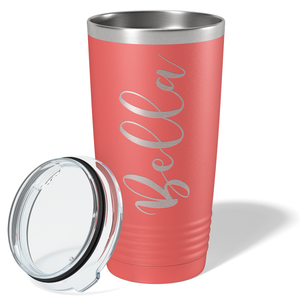 Cuptify Personalized on Guava 20 oz Stainless Steel Ringneck Tumbler