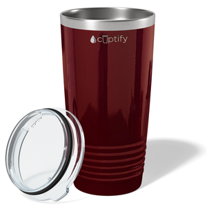 Maroon Gloss 20oz Tumbler