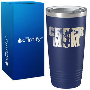 Cheer Mom Cheerleader Jump on 20oz Tumbler