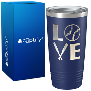 Softball Love on 20oz Tumbler