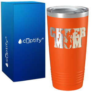 Cheer Mom Cheerleader Jump on 20oz Tumbler