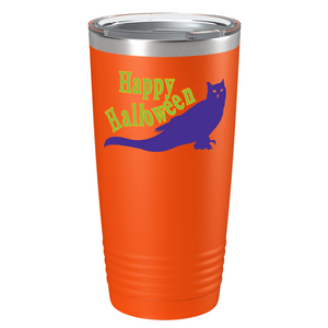 Happy Halloween on Stainless Steel Halloween Tumbler