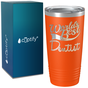 World's Best Dentist on Dentist 20oz Tumbler